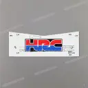 Left middle cowl HRC emblem, left side