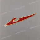 Tail cowl decal, right side