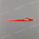 Tail cowl decal, left side
