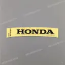 Emblema posteriore coda carena