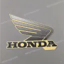 Right fuel tank mark, right side