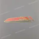 Fuel tank decal, right side