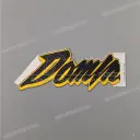 Brandstoftank NX650 Dominator sticker, rechterkant