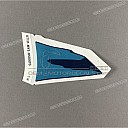 Sticker voor kuipdeel, rechterkant