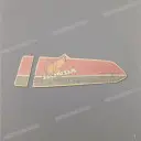 Fuel tank decal, left side