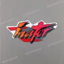 Sticker voor rechter kuipdeel