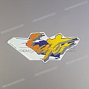 Kuipdeel sticker, rechterkant