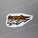Zijkap sticker, rechterkant