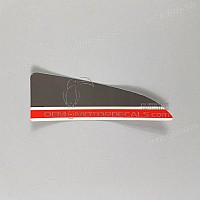 Honda embleem voor voordeksel, linkerkant 87114-GE9-300ZA