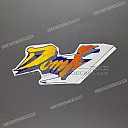 Linker kuipdeel sticker