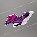 Zijkap sticker, linkerkant