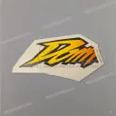 Zijkap sticker, linkerkant