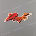 Zijkap sticker Dominator, linkerkant