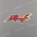 Dominator zijkap sticker, linkerkant