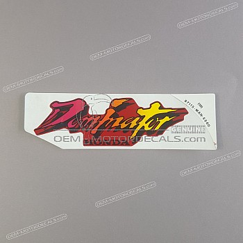 Front cowling decal