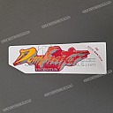 Sticker voor bovenkuipdeel