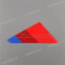 Front fender decal, left side