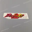 Bovenkuip Dominator sticker