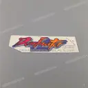 Zijkap Dominator sticker, boven