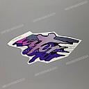 Brandstof tank Dominator sticker, linkerkant
