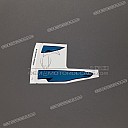 Dominator brandstoftank sticker, linkerkant