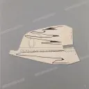 Kuipdeel sticker, rechterkant