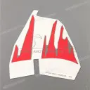Rechter zijkuip sticker, rechterkant