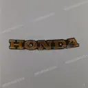 Fuel tank Honda emblem, right side