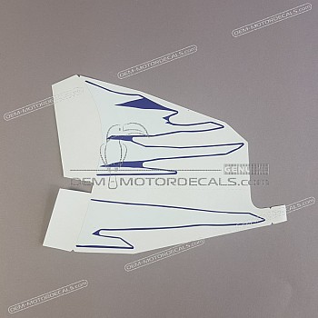 Side cowling decal, left side
