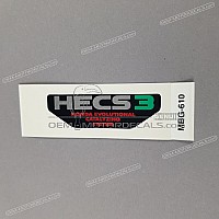 HONDA Seitenverkleidung Aufkleber 87121-MBG-610