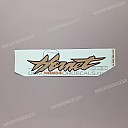 Honda logo embleem voor brandstoftank