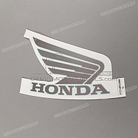 HONDA Adhesivo Honda Wing para depósito, lado derecho 87121-MFG-D00ZC