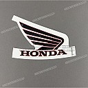 Logo d'aile HONDA réservoir de carburant, côté droit