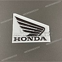Pegatina Honda Wing para depósito de combustible, lado derecho