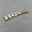 Fuel tank HONDA emblem, left side