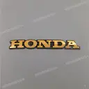 Fuel tank emblem, left side