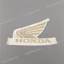 Fuel tank Honda Wing logo, left side
