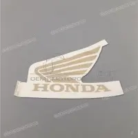 HONDA Fuel tank Honda Wing logo, left side 87122-MBZ-C50ZD