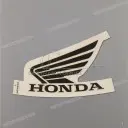 Brandstoftank Honda Wing logo, links