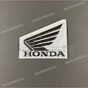 Pegatina Honda Wing para depósito de combustible, lado izquierdo