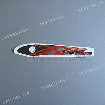 Pegatina colin, lado izquierdo