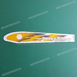 Heckverkleidung Aufkleber, Linke Seite