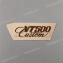 Side cover emblem, right side