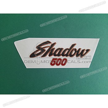 Side cowling decal