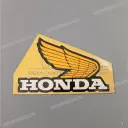 Fuel tank emblem, right side