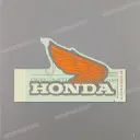 Fuel tank emblem, right side