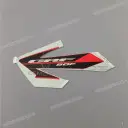 Pegatina de deflector de radiador, lado izquierdo