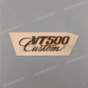 Side cover emblem, left side