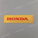 Emblema Honda cubierta frontal