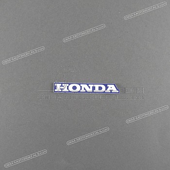 Rear fender decal